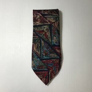 Towncraft Geometric Abstract Wide Necktie
